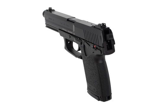 Heckler and Koch Mark23 .45 Auto pistol features adjustable sights